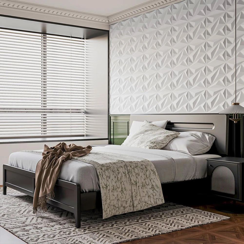 APWIKOGER 3D Wall Panel Diamond PVC Modern Interiors