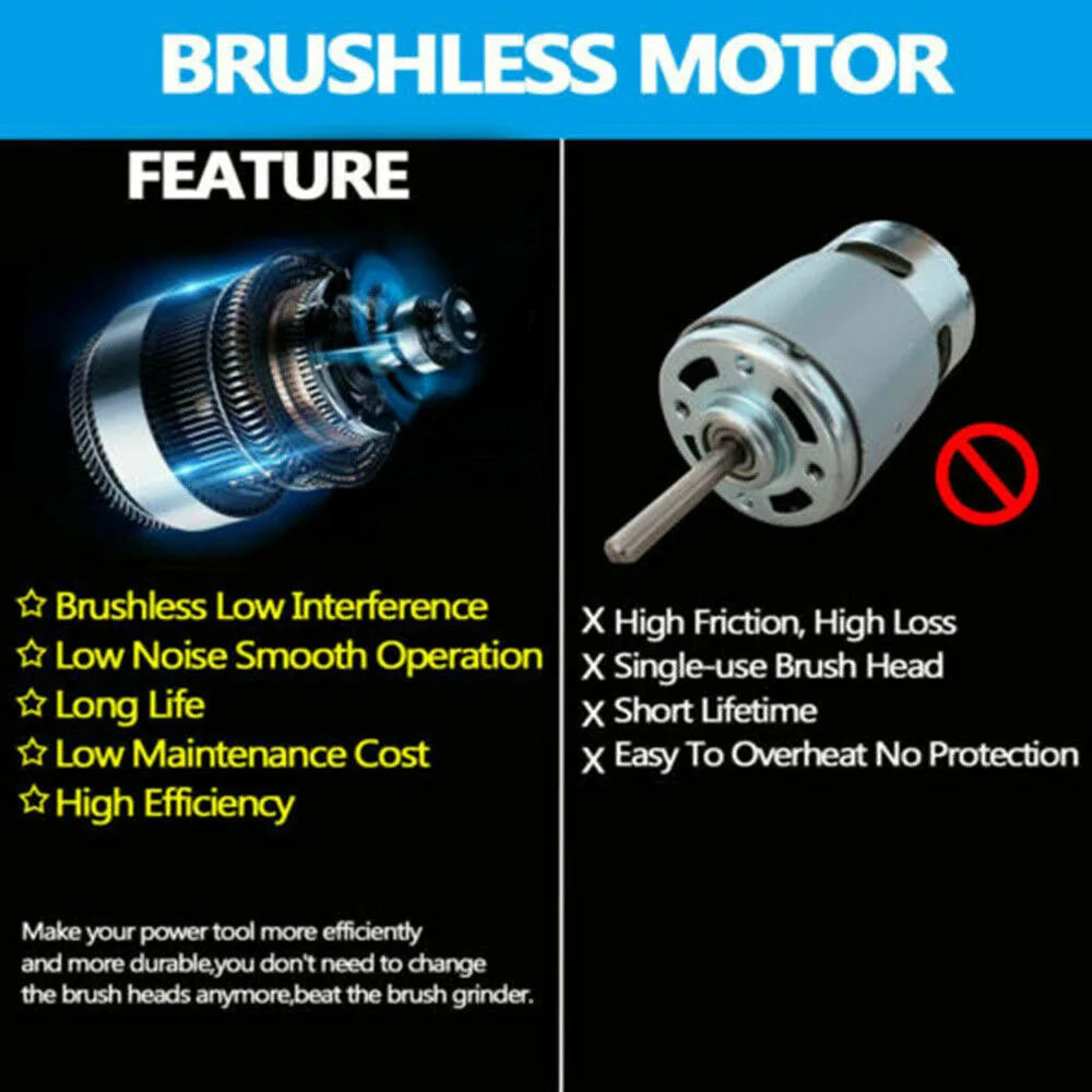 125MM Brushless Electric Angle Grinder