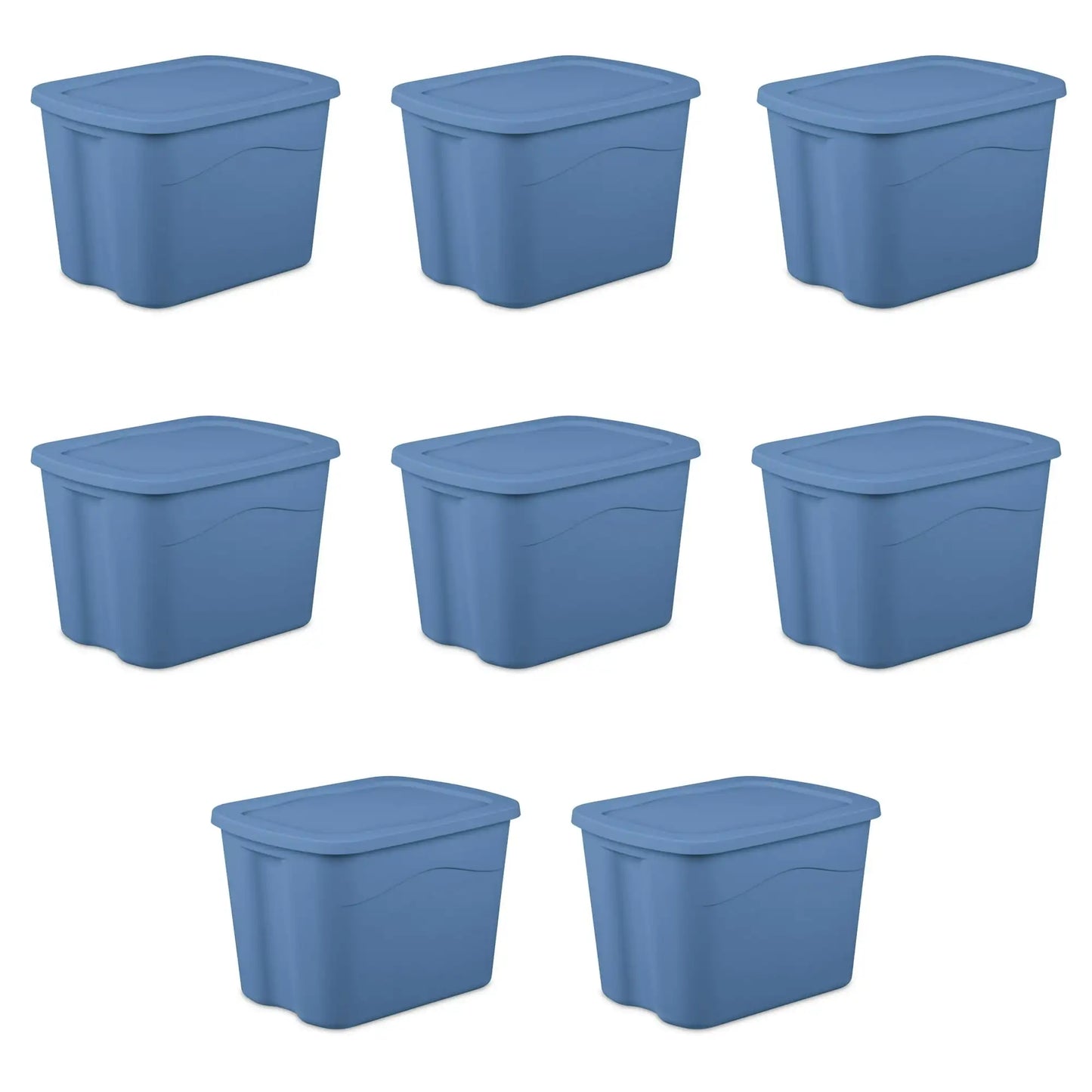Sterilite Stackable Plastic Storage Bin
