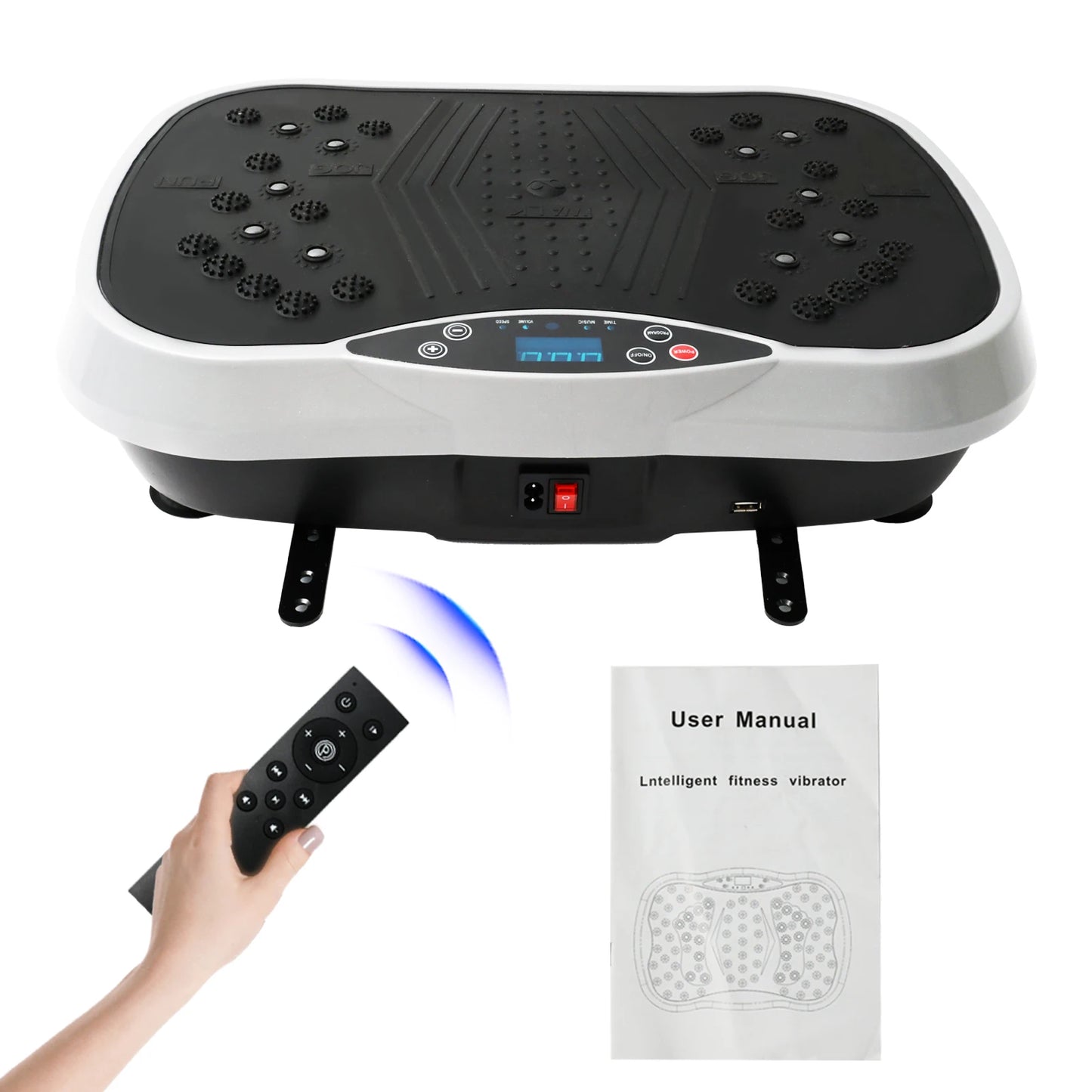 N Vibration Plate Exercise Machine For Home Gym Body Toning