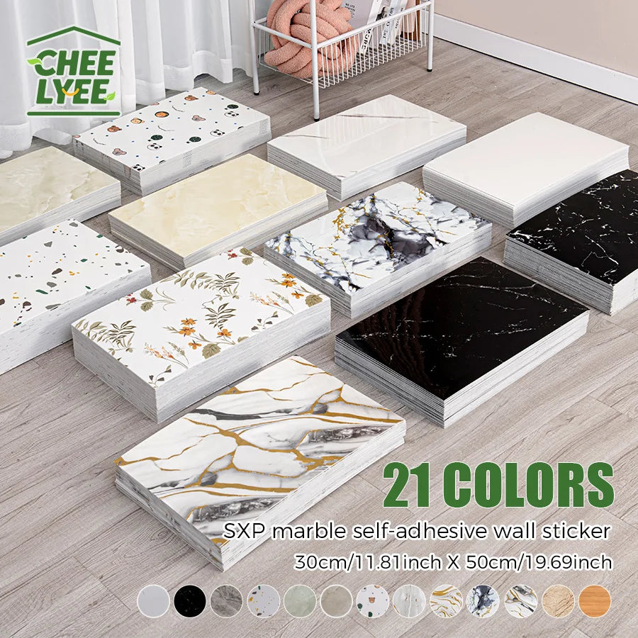 3D Self Adhesive Peel and Stick Wall Tiles 50 Pieces