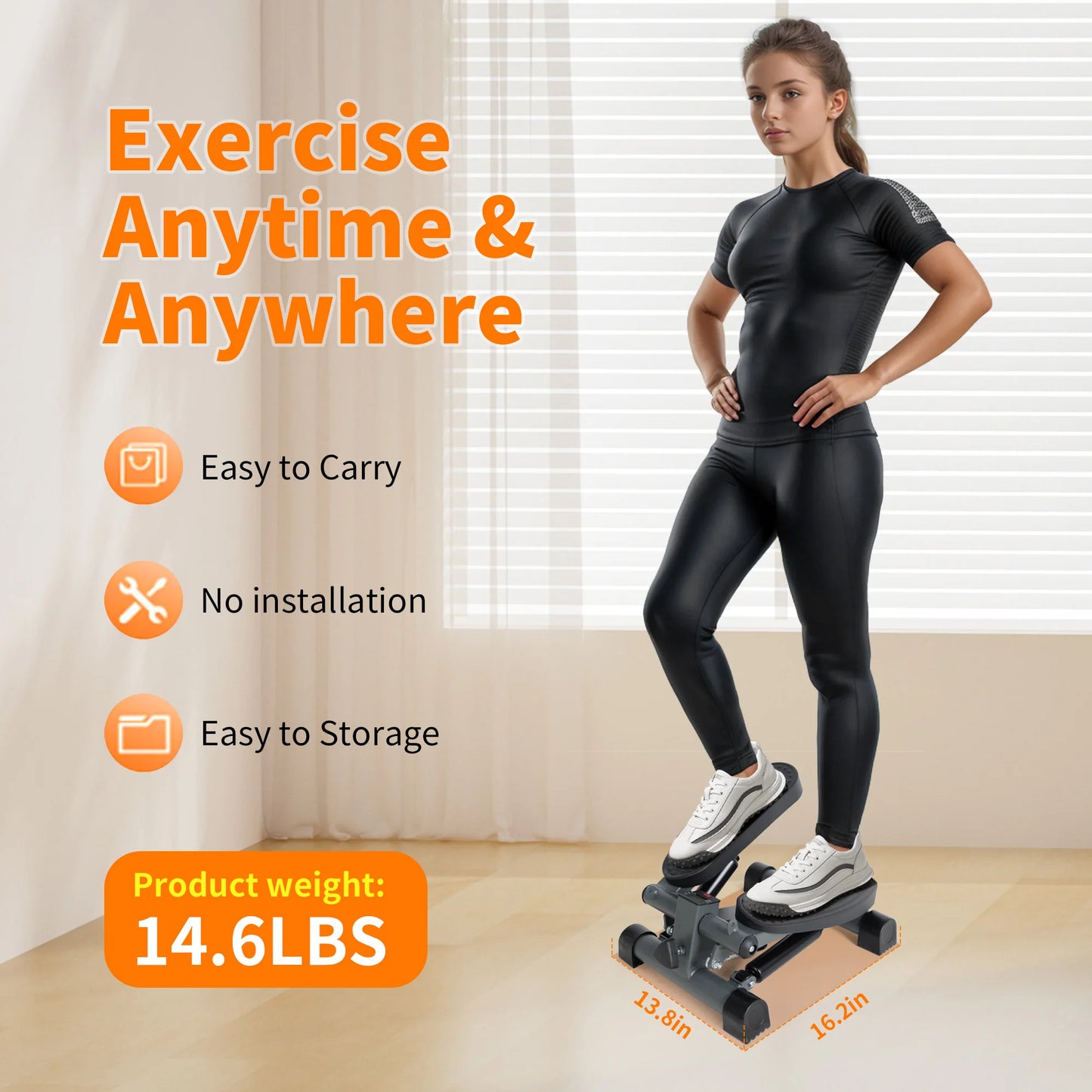 LeikeFitness Mini Stair Stepper