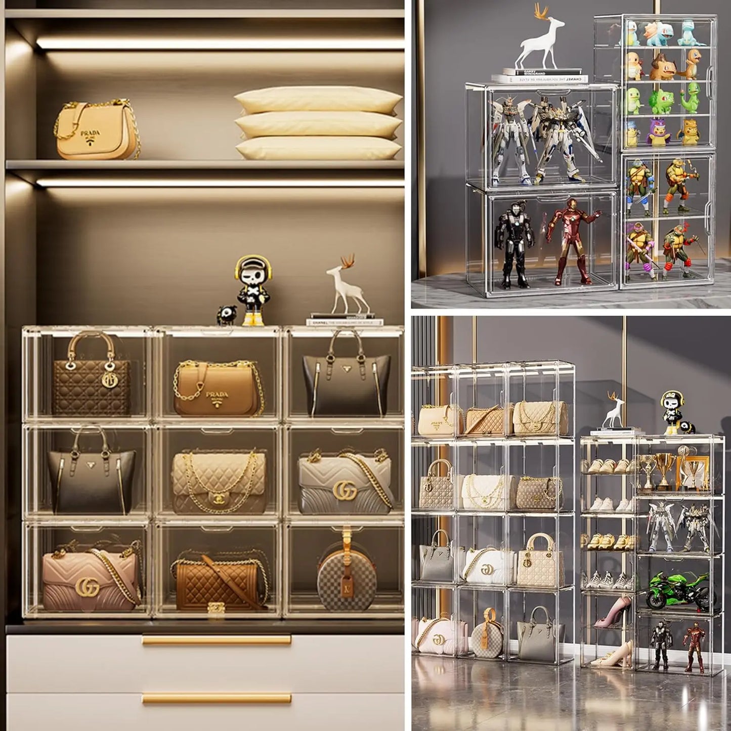 Guangdong Clear Large Capacity Storage Box Organizer