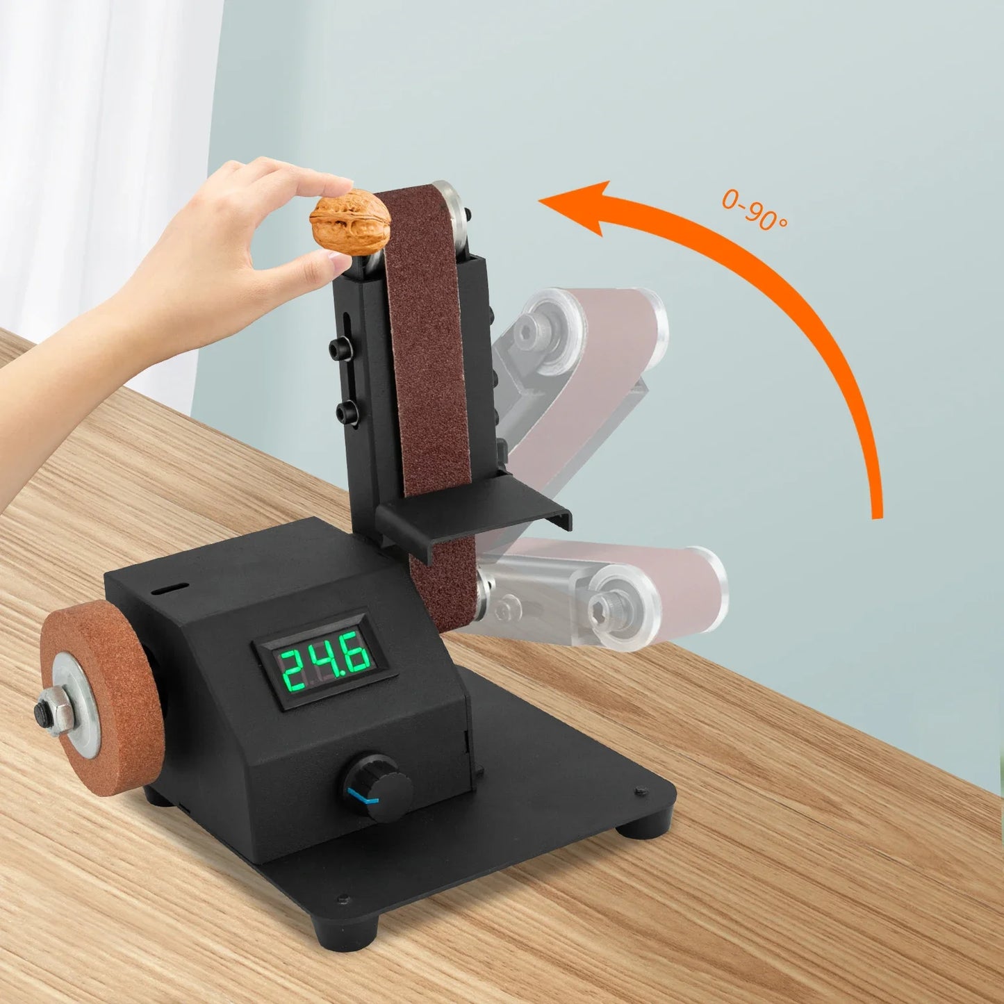 Mini Belt Sanding Machine 350W Compact Belt Sander