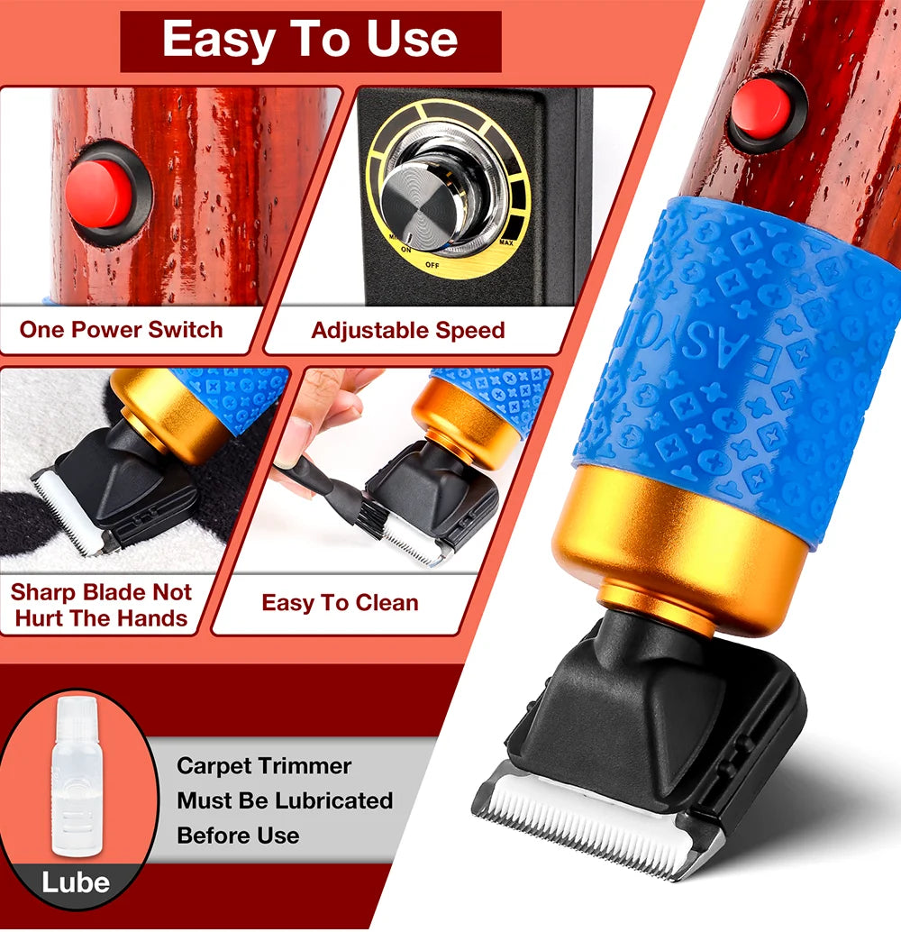 Temps Detir 200W Electric Scissors For Tufted Carpets