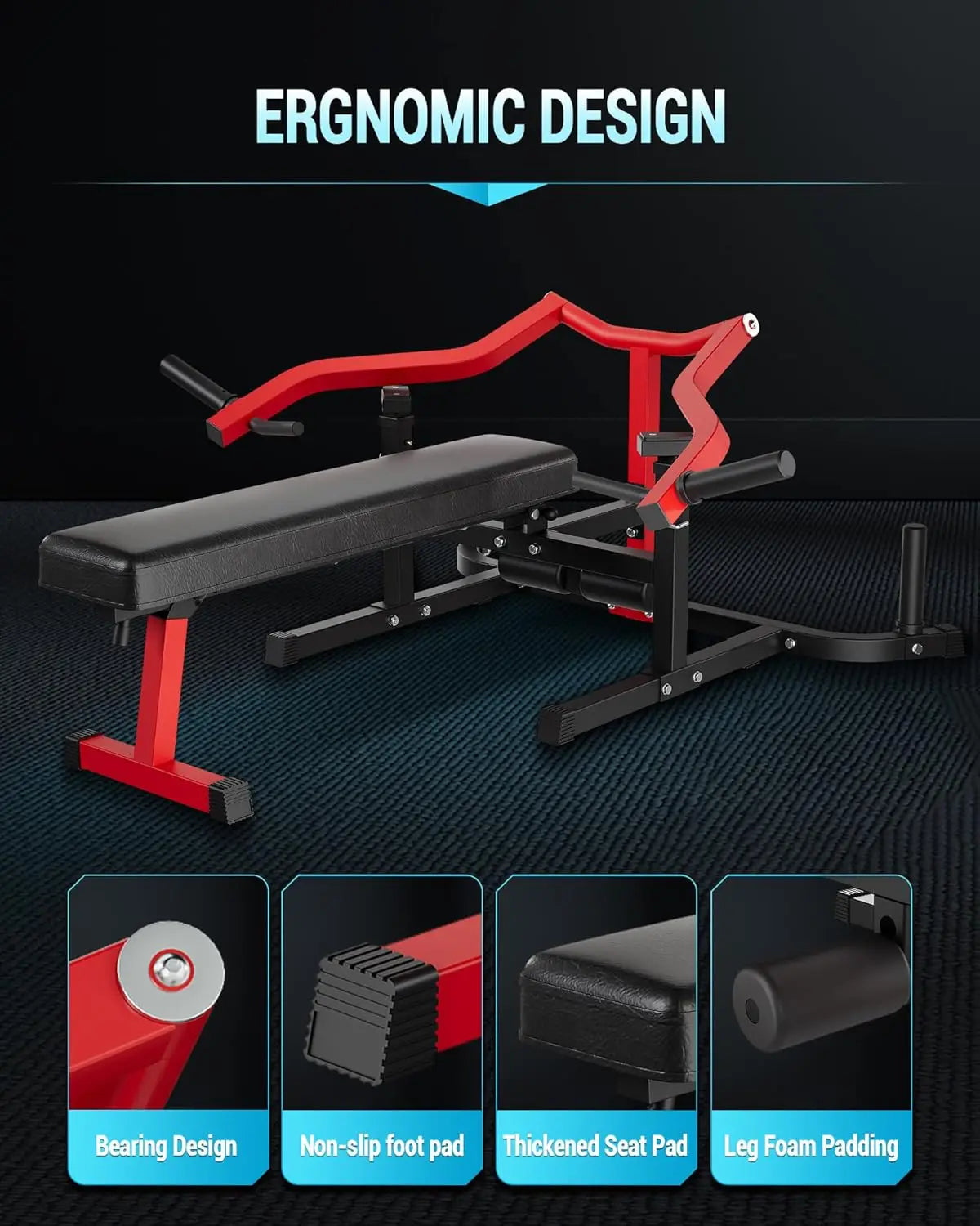 HiMISS Chest Press Machine For Strength Training Equipment