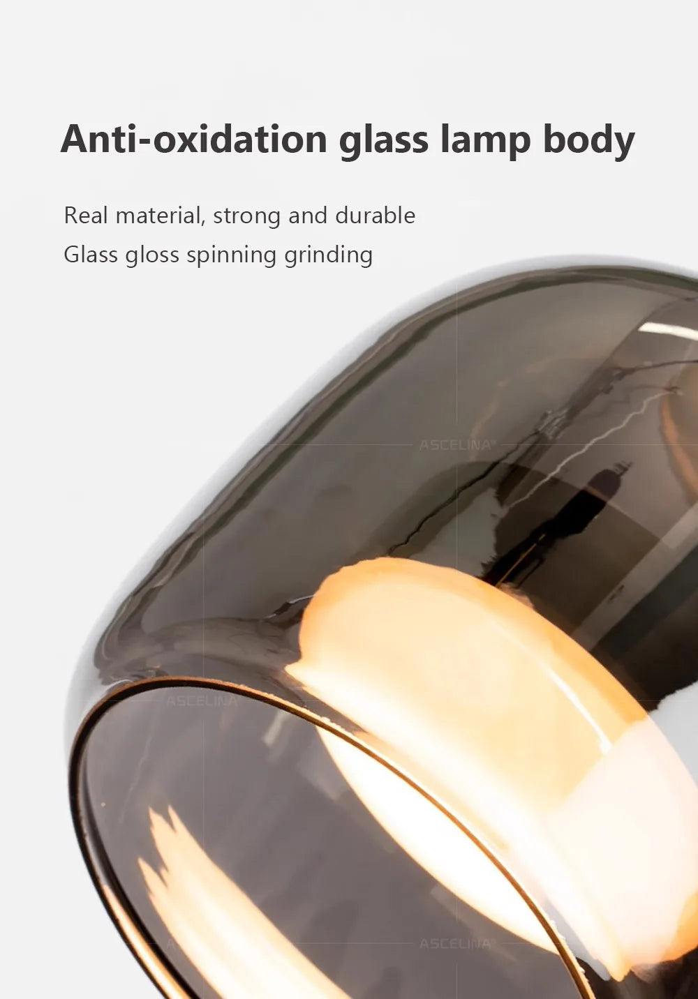 Nordic Glass LED Chandeliers Luxury Pendant Lamp