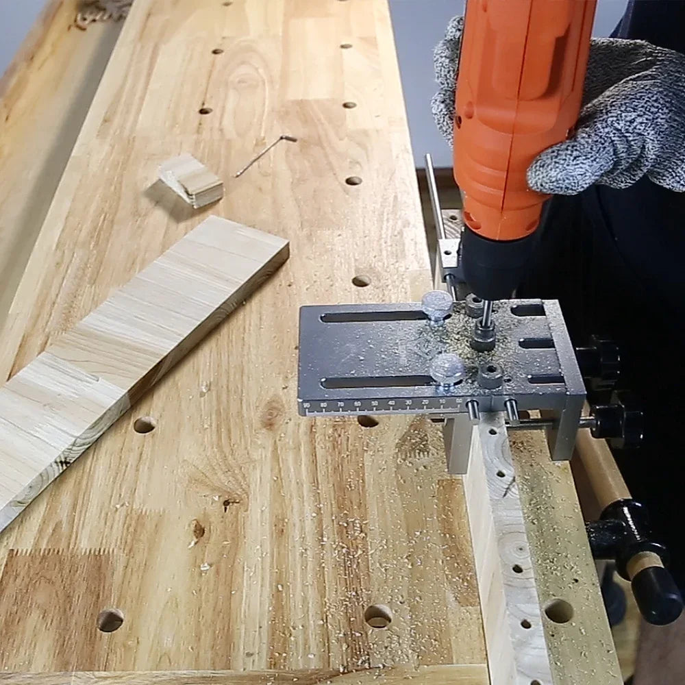 ALLSOME 3 IN 1 Wood Dowelling Jig Kit