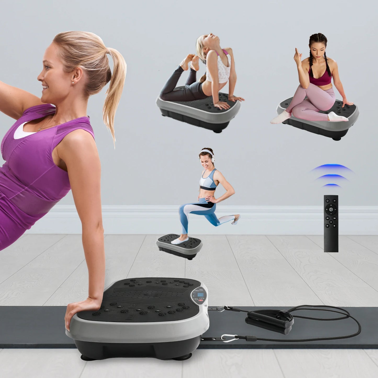N Vibration Plate Exercise Machine For Home Gym Body Toning