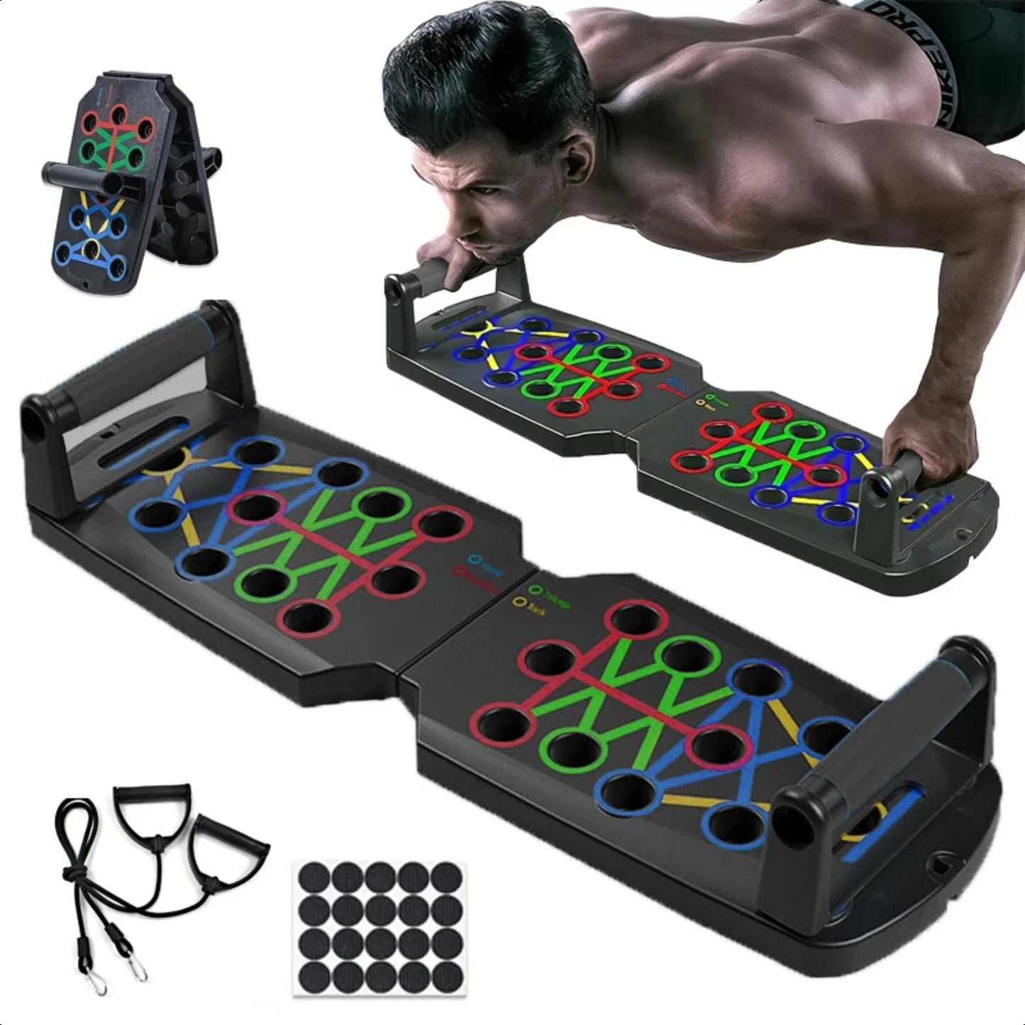 Heavy Duty Portable Home Gym Set -