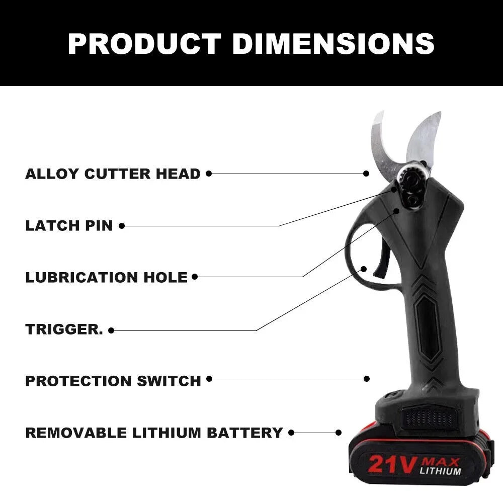 21V 50w Cordless Electric Branch Scissors