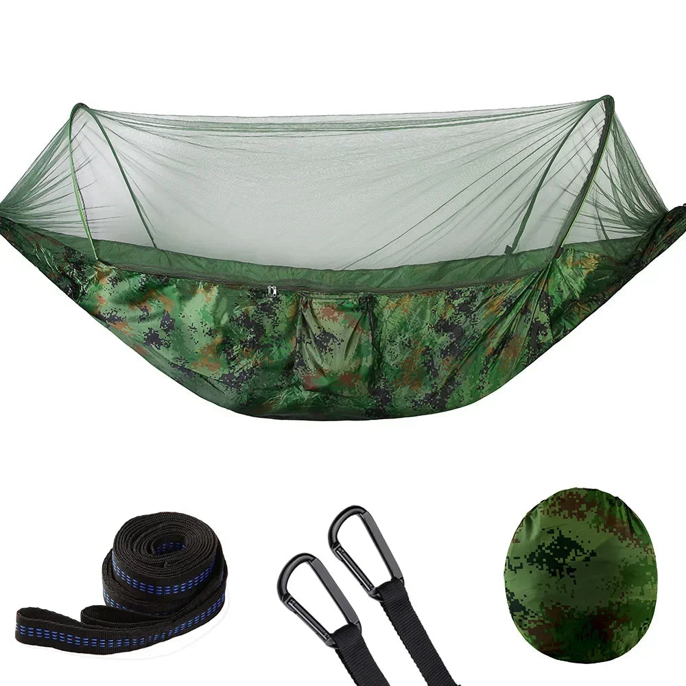 2023 Camping Hammock with Mosquito Net