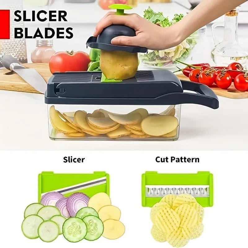 14 in 1 Multifunctional Vegetable Chopper
