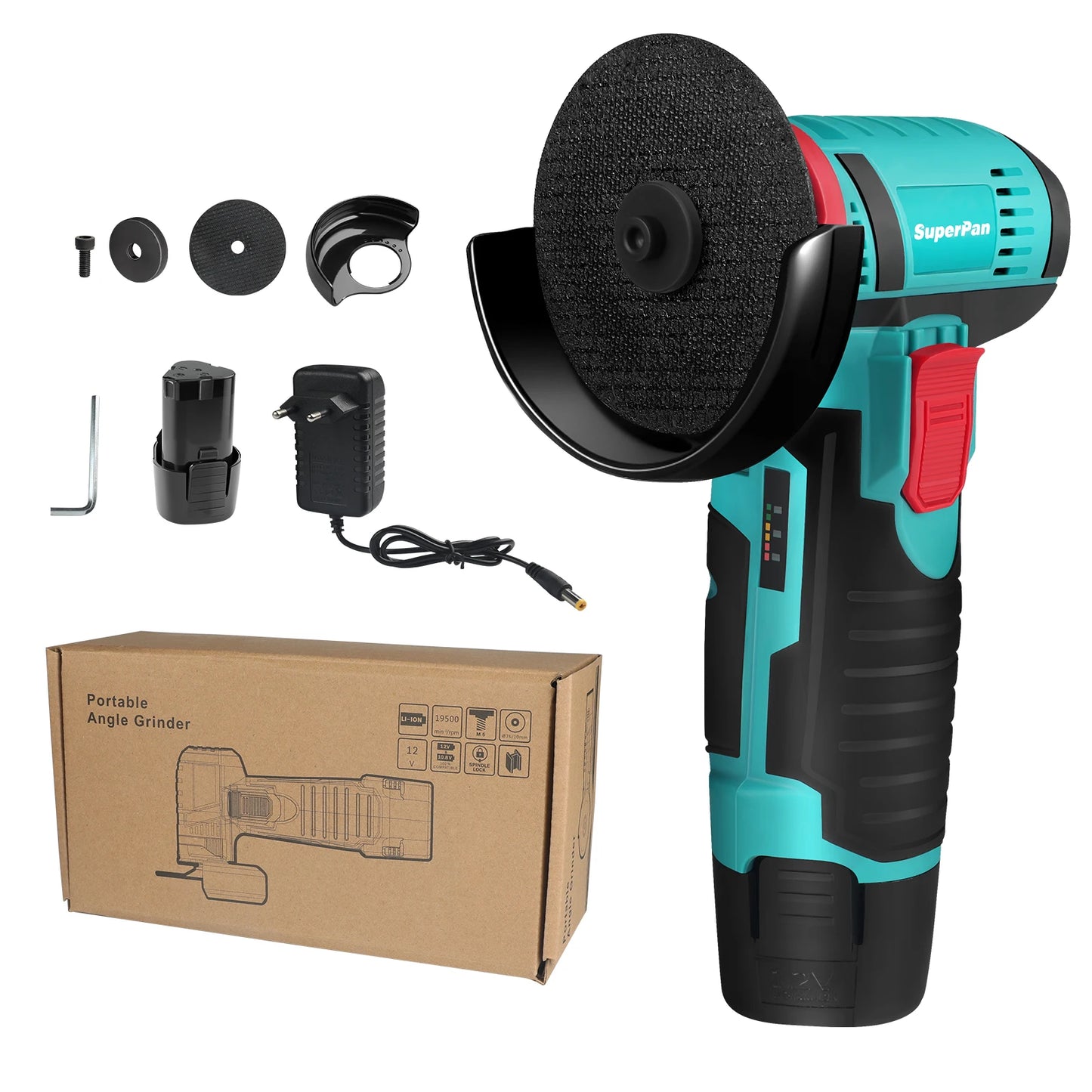 Superpan 12V 3Inch mini brushless motor woodworking power tools router