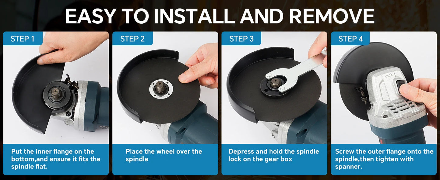 125MM Brushless Electric Angle Grinder