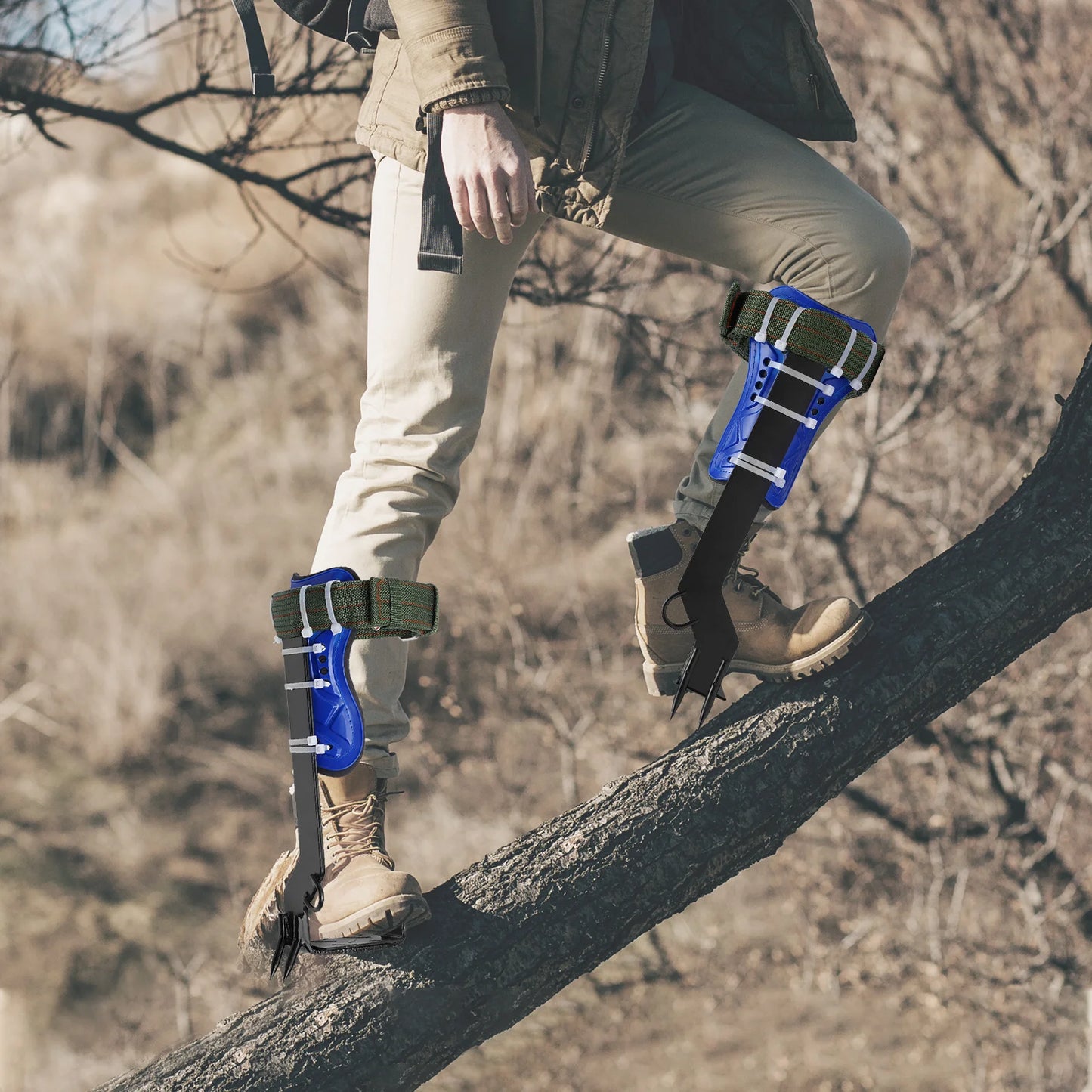 Tree Climbing Spikes for Safe and Easy Tree Ascents