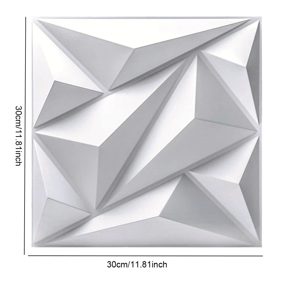 APWIKOGER 3D Wall Panel Diamond PVC Modern Interiors