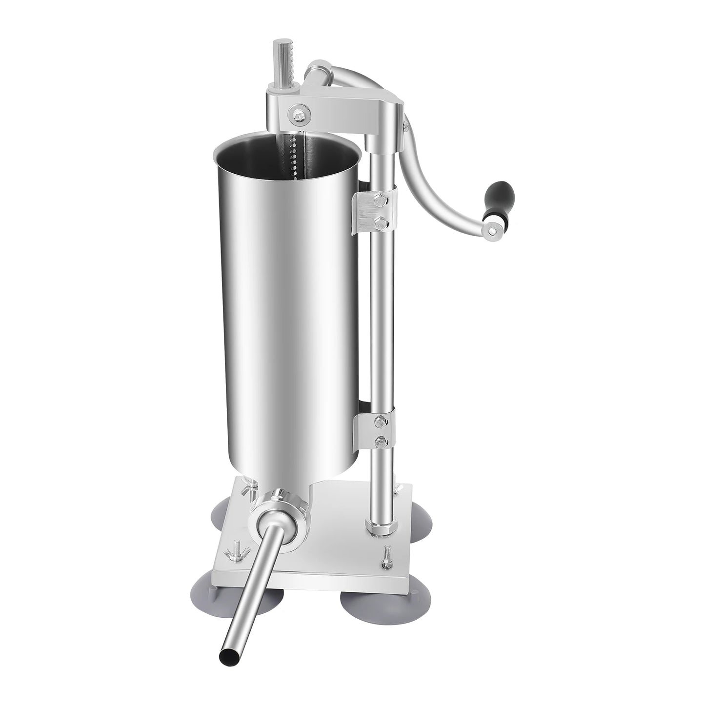 3L/6lbs　Stainless Steel Sausage Maker Filling Sausage Filler Meat Tools