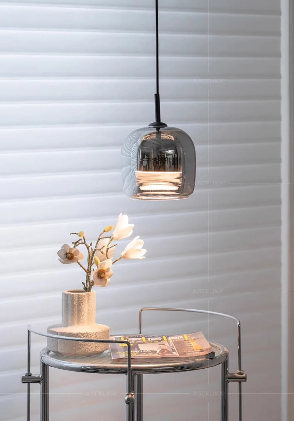 Nordic Glass LED Chandeliers Luxury Pendant Lamp