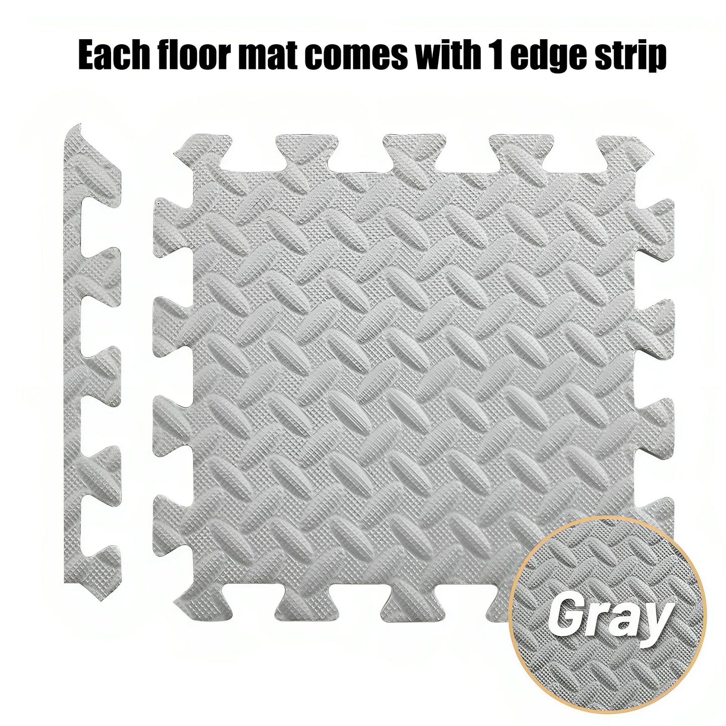 16Pcs Eva Foam Mat Anti-Slip Mat