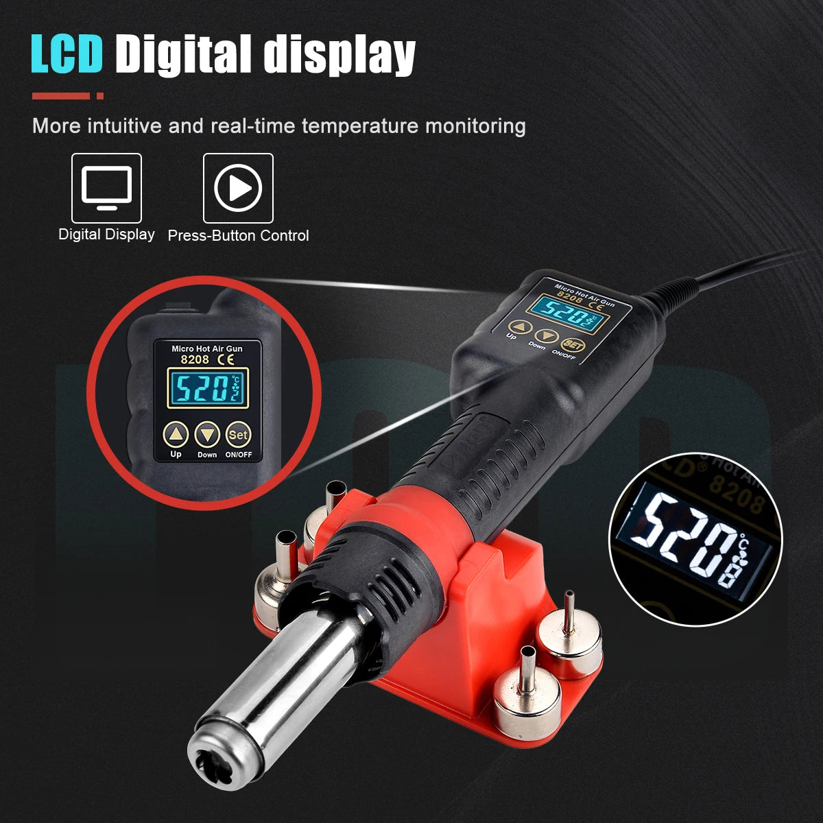 JCD Micro Hot Air Gun