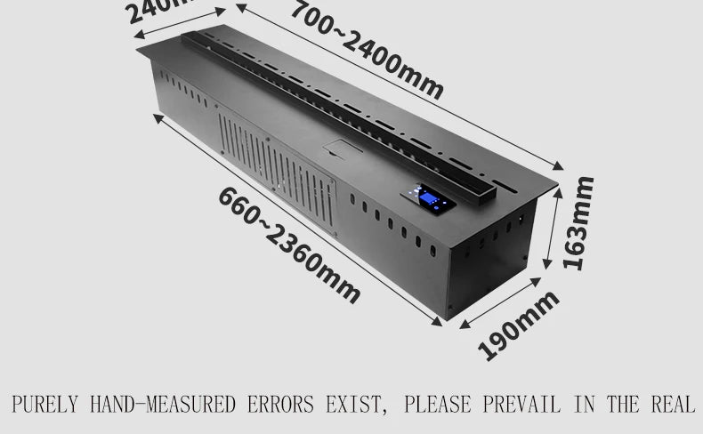 App Remote Control 3D Water Vapor Fireplace
