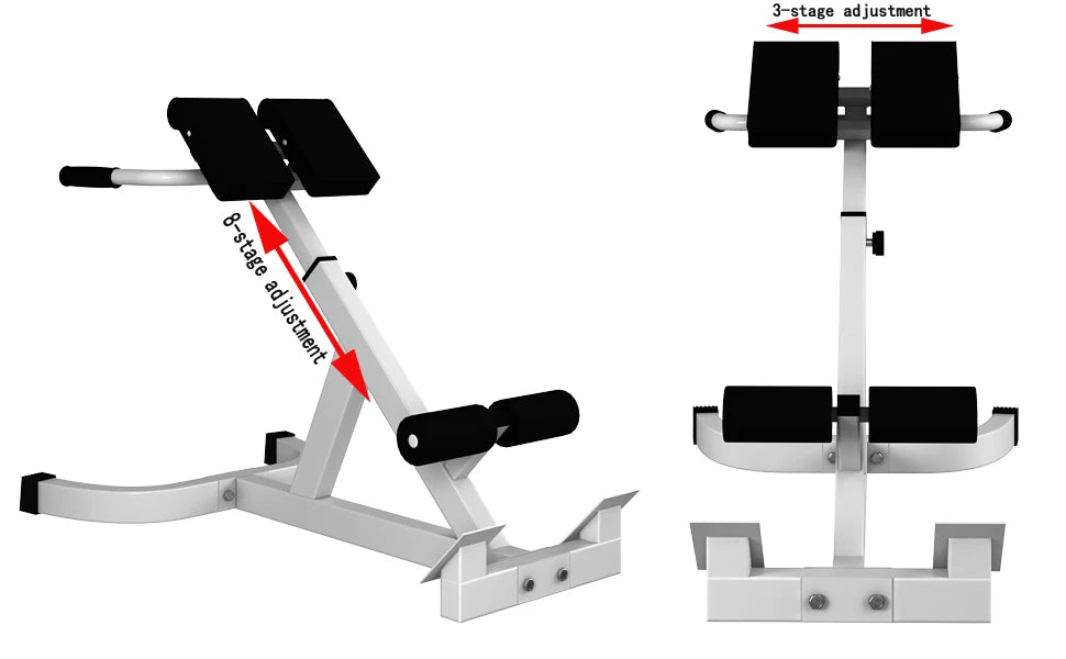 Adjustable Roman Chair for Core and Back Training