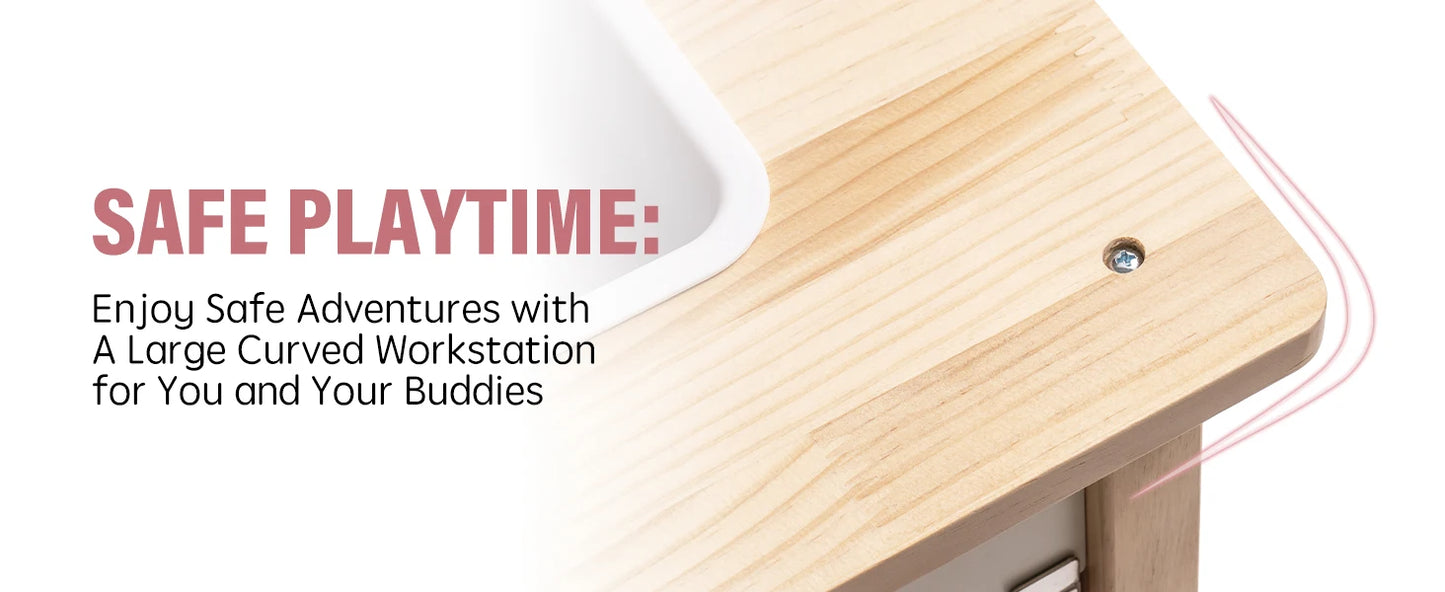 ROBOTIME Wooden Modern Style Play Kitchen