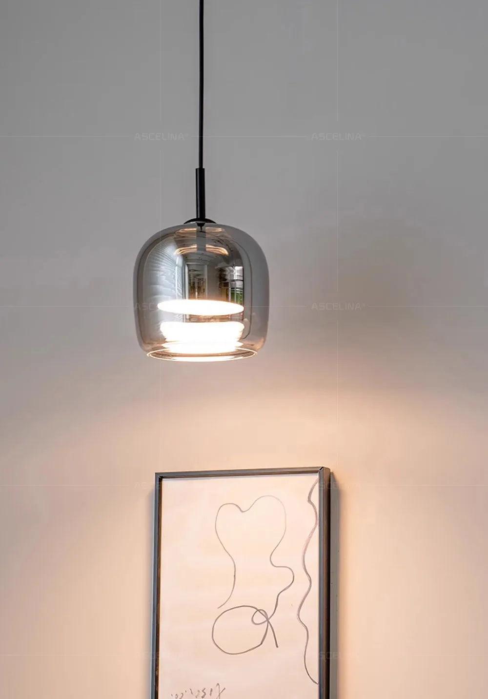 Nordic Glass LED Chandeliers Luxury Pendant Lamp