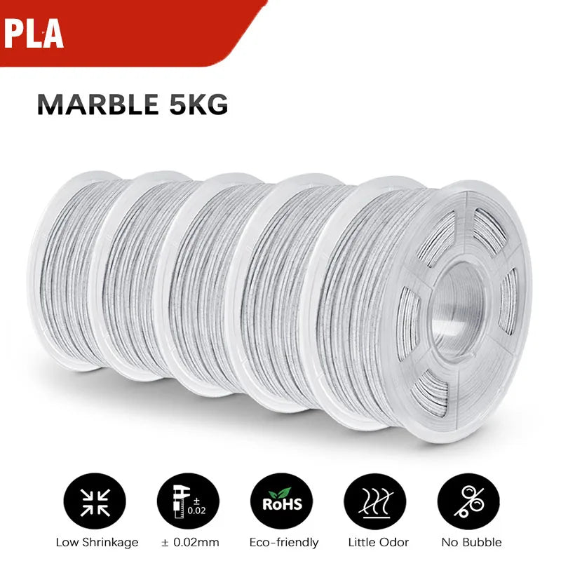 JAYO PLA/PETG/ABS/TPU/PLA plus/PLAMeta 5 Rolls