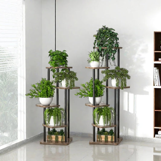 Flower Stand Rack Storage Shelf