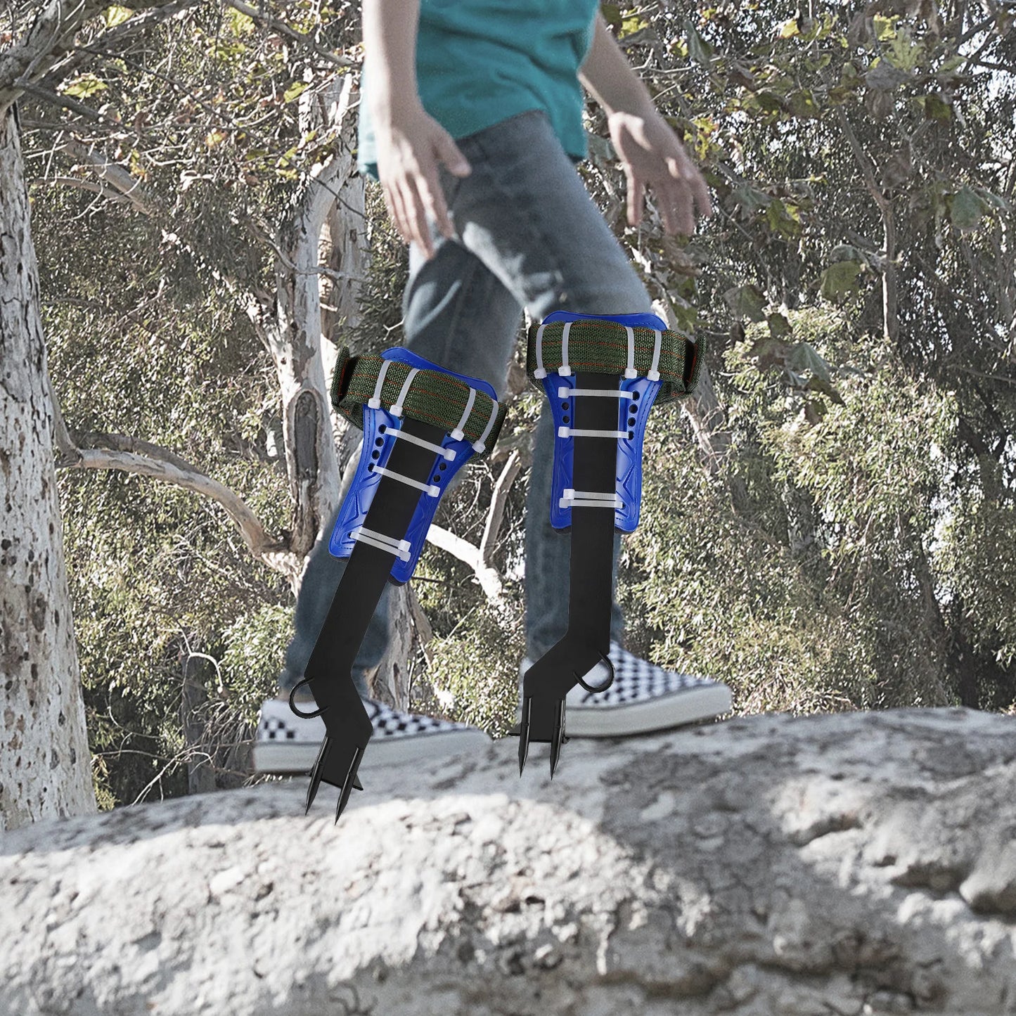 Tree Climbing Spikes for Safe and Easy Tree Ascents