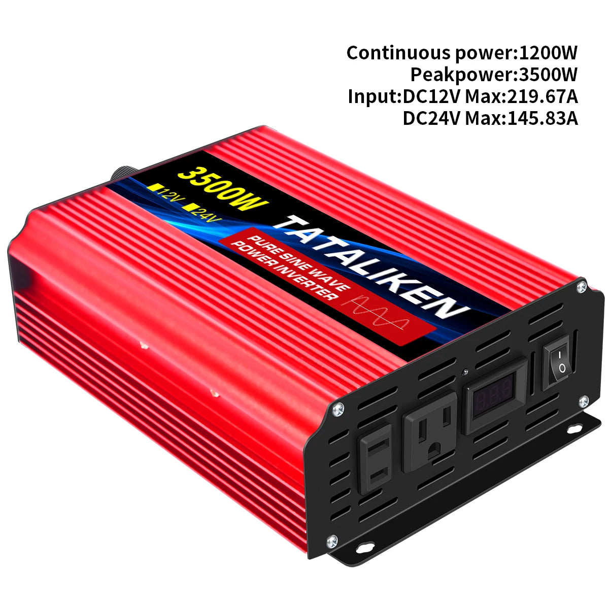 Pure sine wave inverter American socket