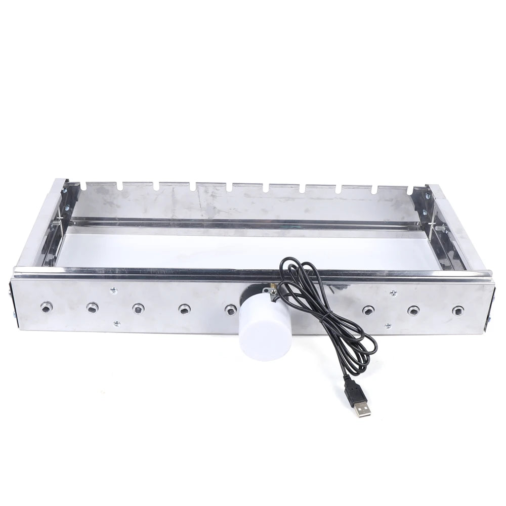 Camping Barbecue Stainless Steel Outdoors Electric Rotisserie