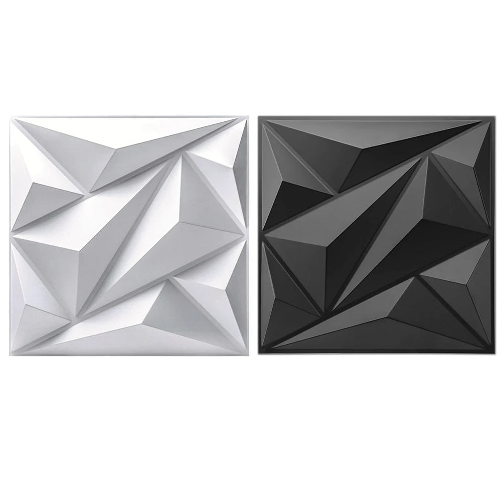 APWIKOGER 3D Wall Panel Diamond PVC Modern Interiors