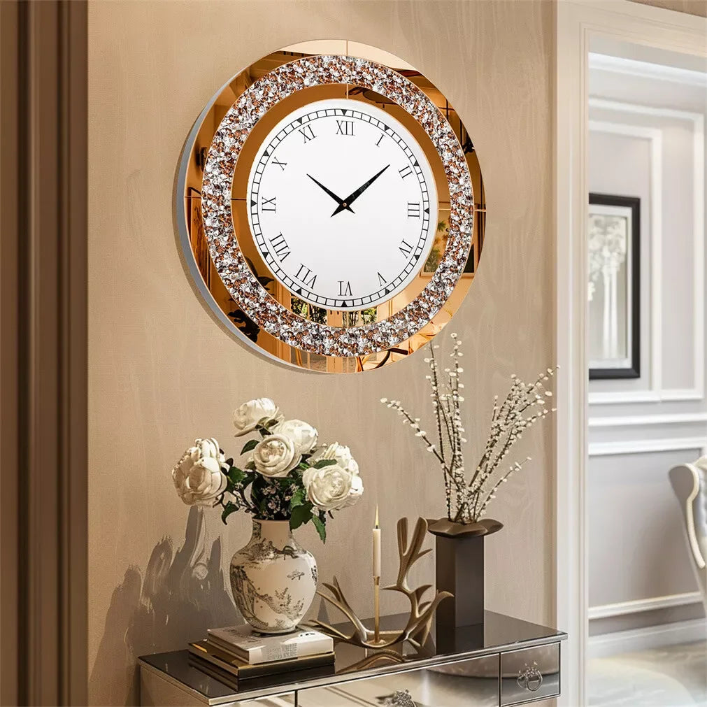 LUVODI 32inch Modern 3D Wall Clock