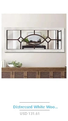 4 Pcs Square Silver Mirror Wall Decor Set 1.2 Inch