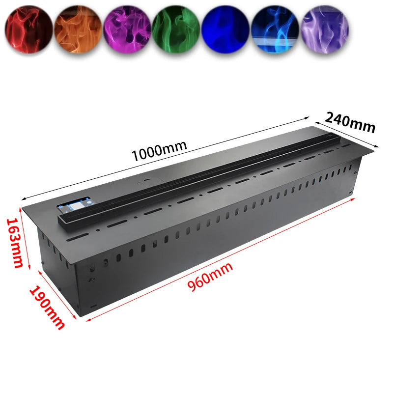 App Remote Control 3D Water Vapor Fireplace