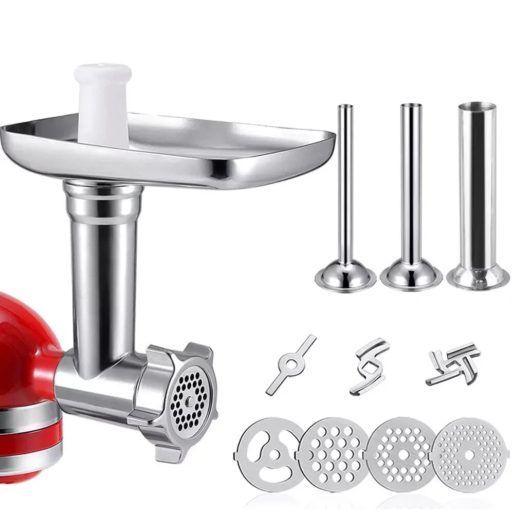 Stainless Steel Grinder Attachment For KitchenAid Stand Mixer
