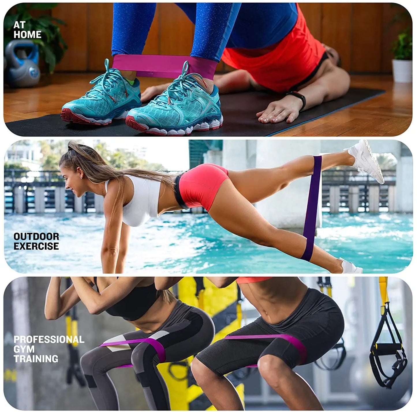 Resistance Bands for Full Body Workout and Training Set