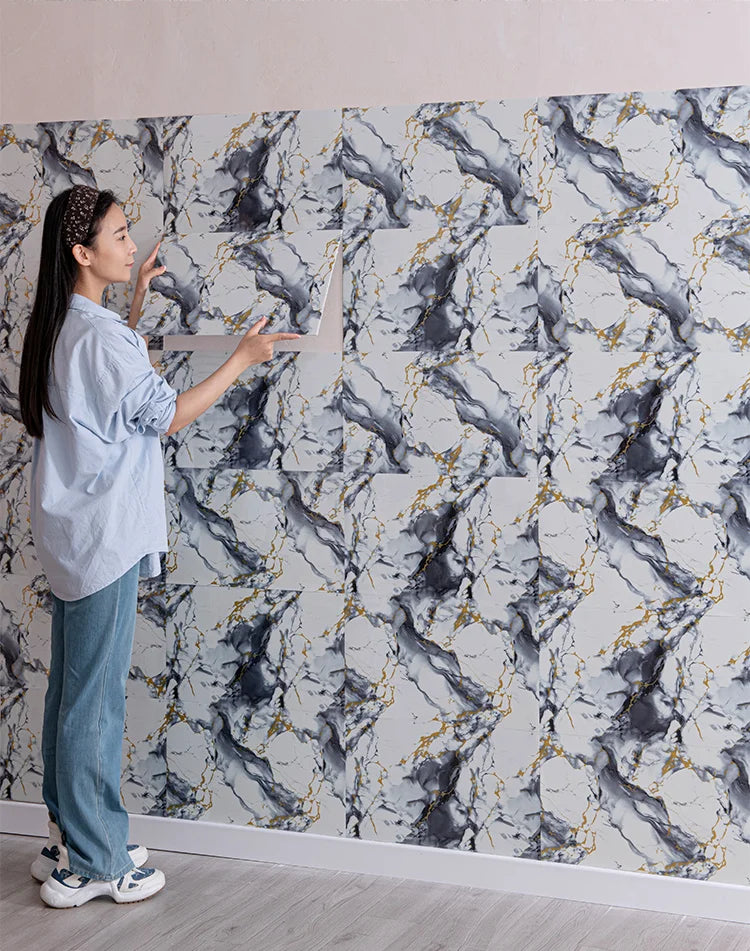3D Self Adhesive Peel and Stick Wall Tiles 50 Pieces