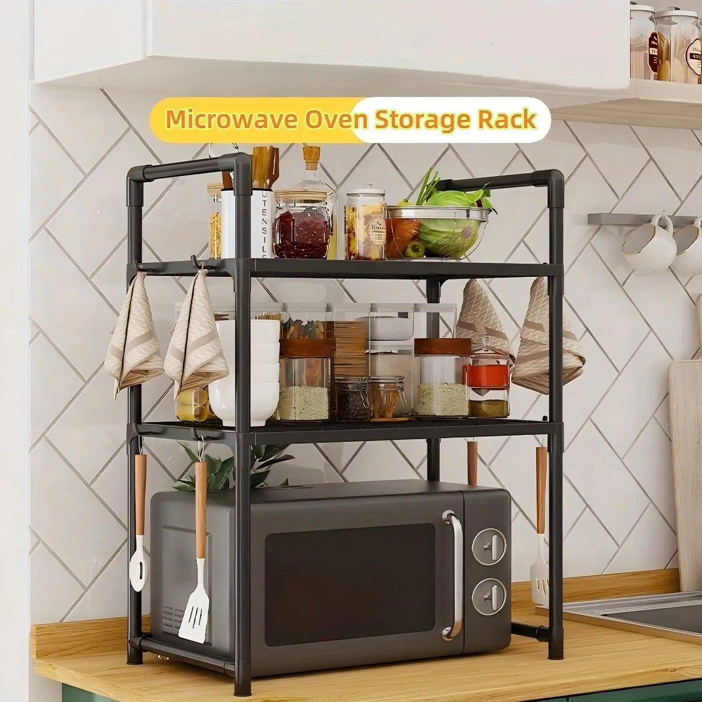 Durable Microwave Stand Shelf