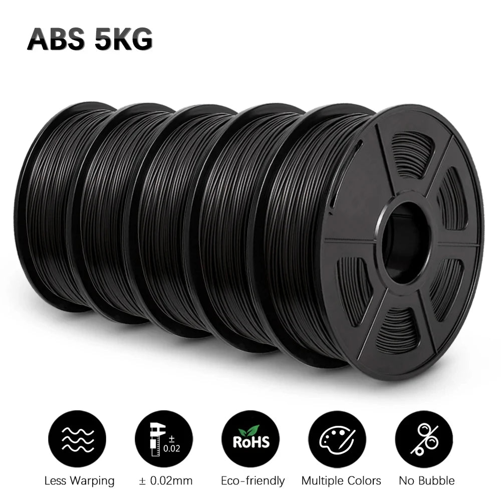 JAYO PLA/PETG/ABS/TPU/PLA plus/PLAMeta 5 Rolls