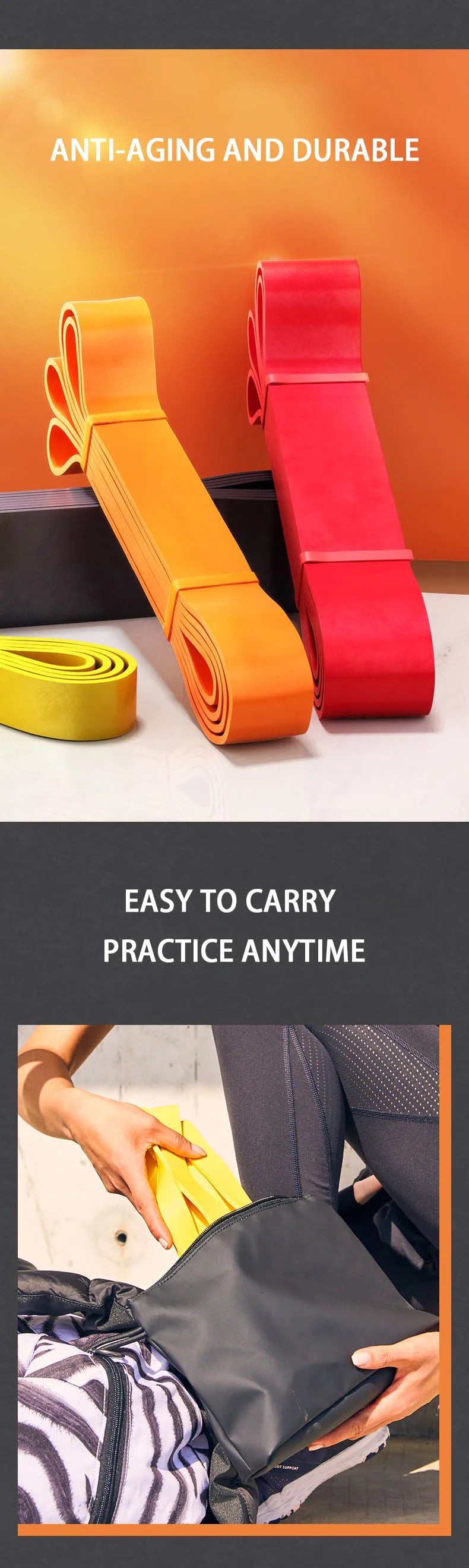 Resistance Bands for Full Body Workout and Training Set