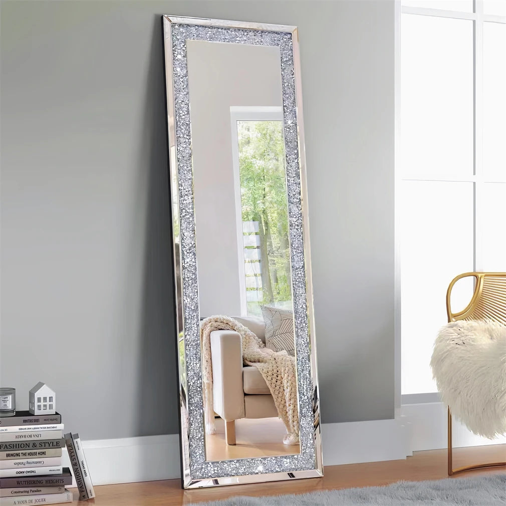 XXXL Large Charming Diamond Decorative Wall Mirror