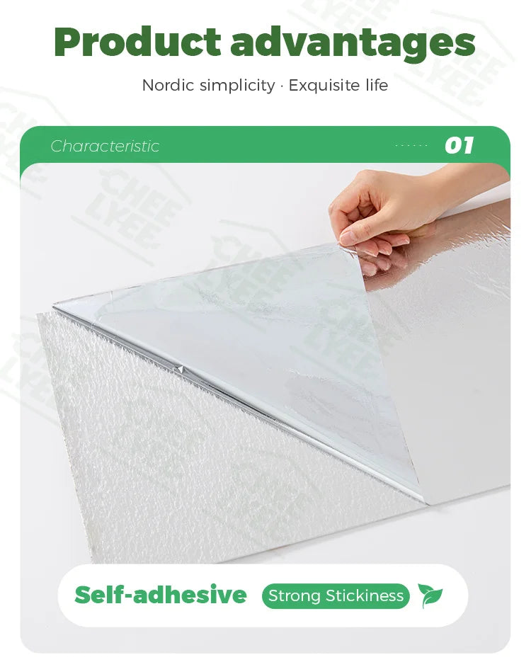 3D Self Adhesive Peel and Stick Wall Tiles 50 Pieces