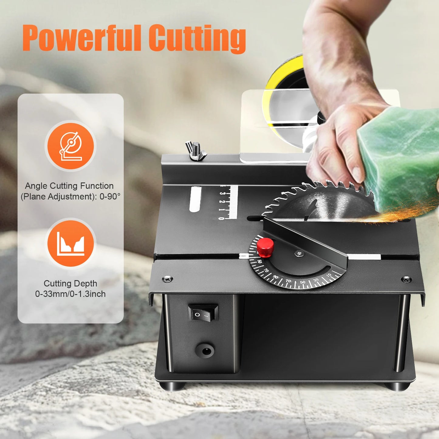 200W Cutting Tool Machine  Mini Table Saw
