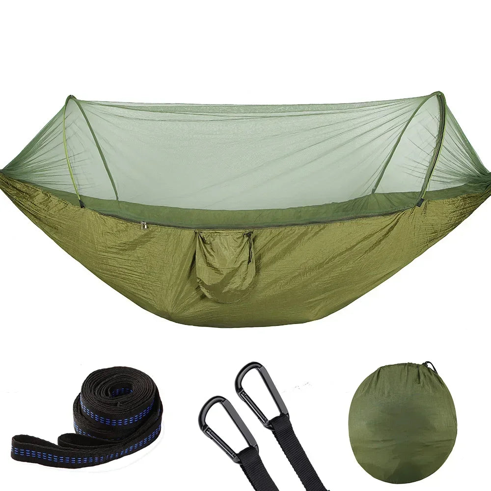 2023 Camping Hammock with Mosquito Net