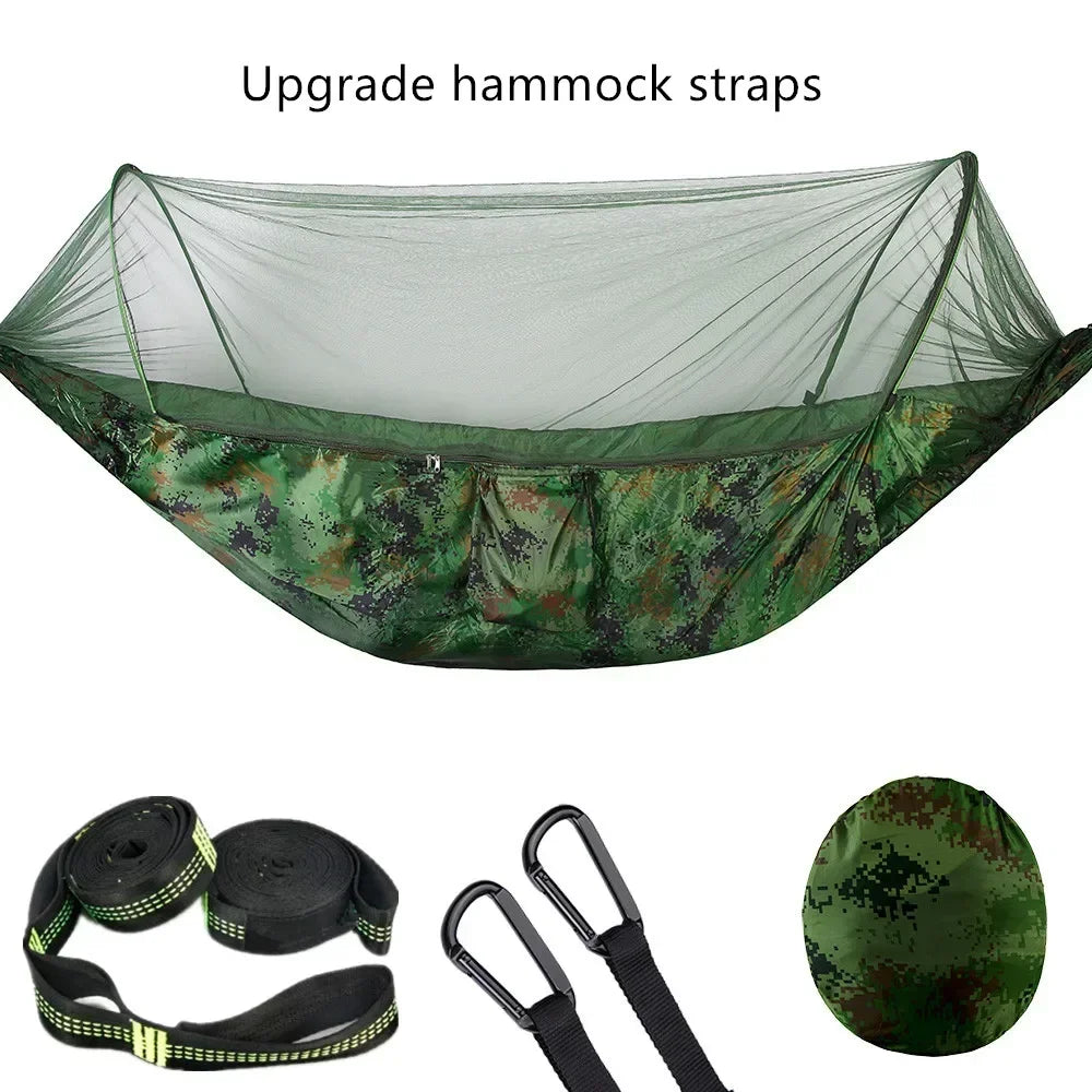 2023 Camping Hammock with Mosquito Net