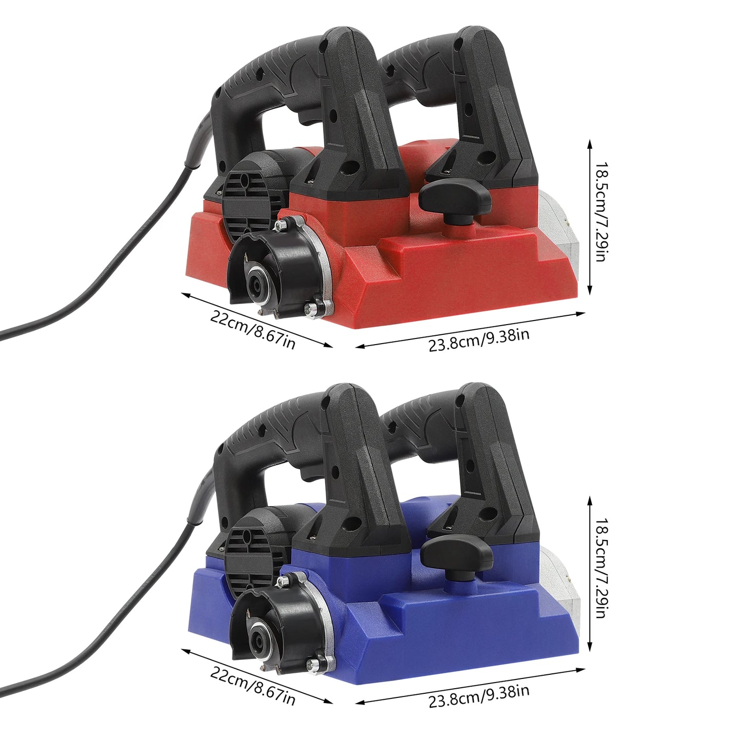 1300W Electric Wall Planing Machine Power Hand Planer